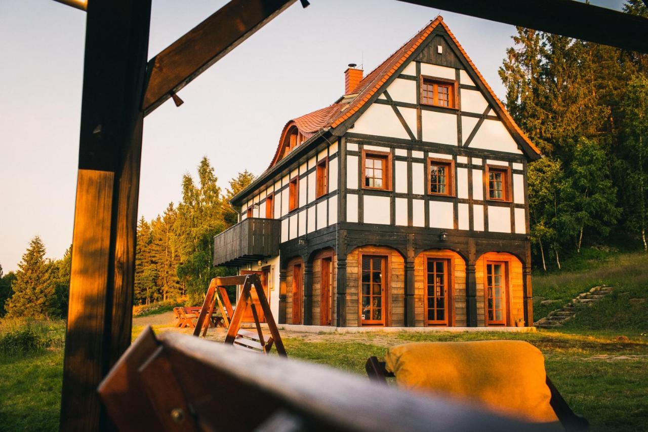 Izerski Horyzont - Dom Z Balia W Lesnej Perspektywie Kopaniec Экстерьер фото